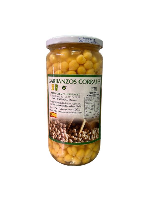 Garbanzos de Fuentesaúco. Corrales